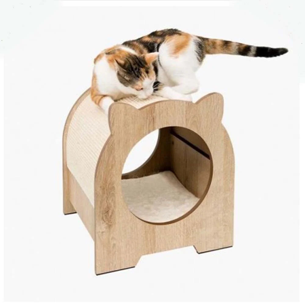 Cat Palace-Sleep scratch 2 in 1-5