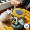 Sunflower Cat Tree & Scratching Post-1