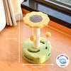 Sunflower Cat Tree & Scratching Post-yellow