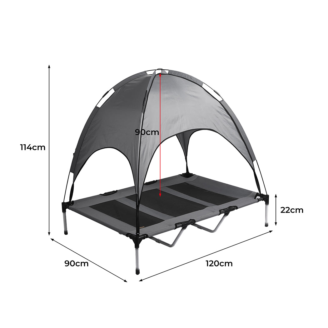 Pet Trampoline With Raised Canopy