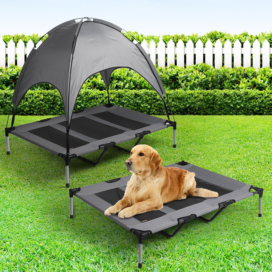 Pet Trampoline With Raised Canopy