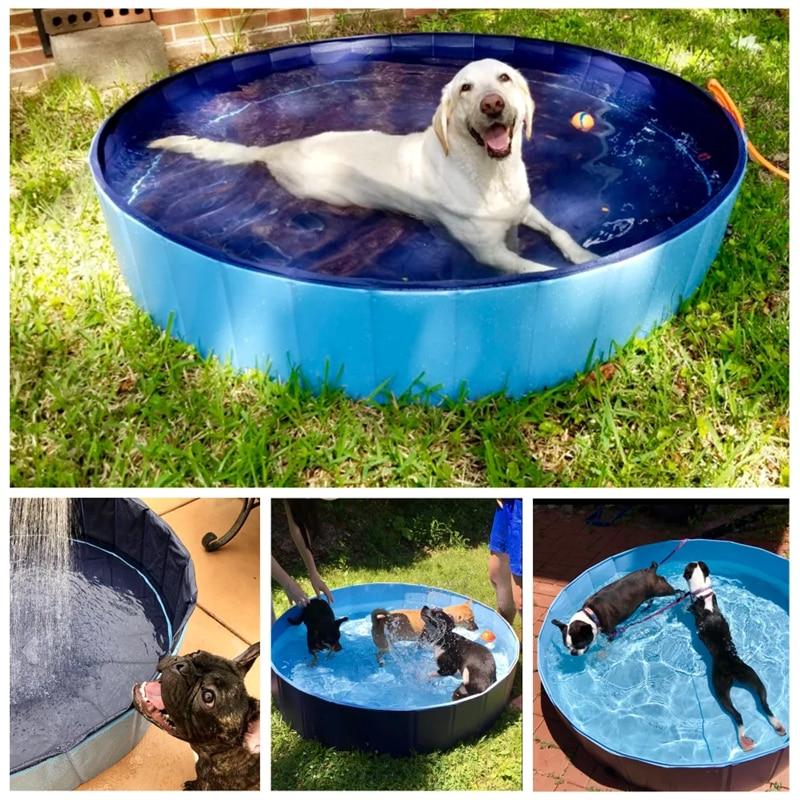 Foldable Dog Dath Pool